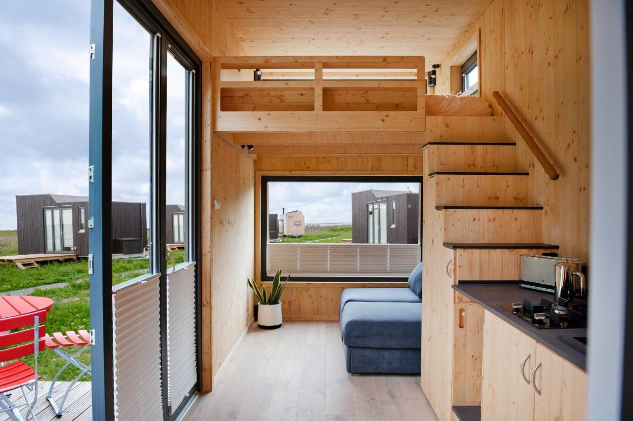 Tiny House Nature 12 Innenlage - Green Tiny Village Harlesiel คาโรลิเนนซีล ภายนอก รูปภาพ
