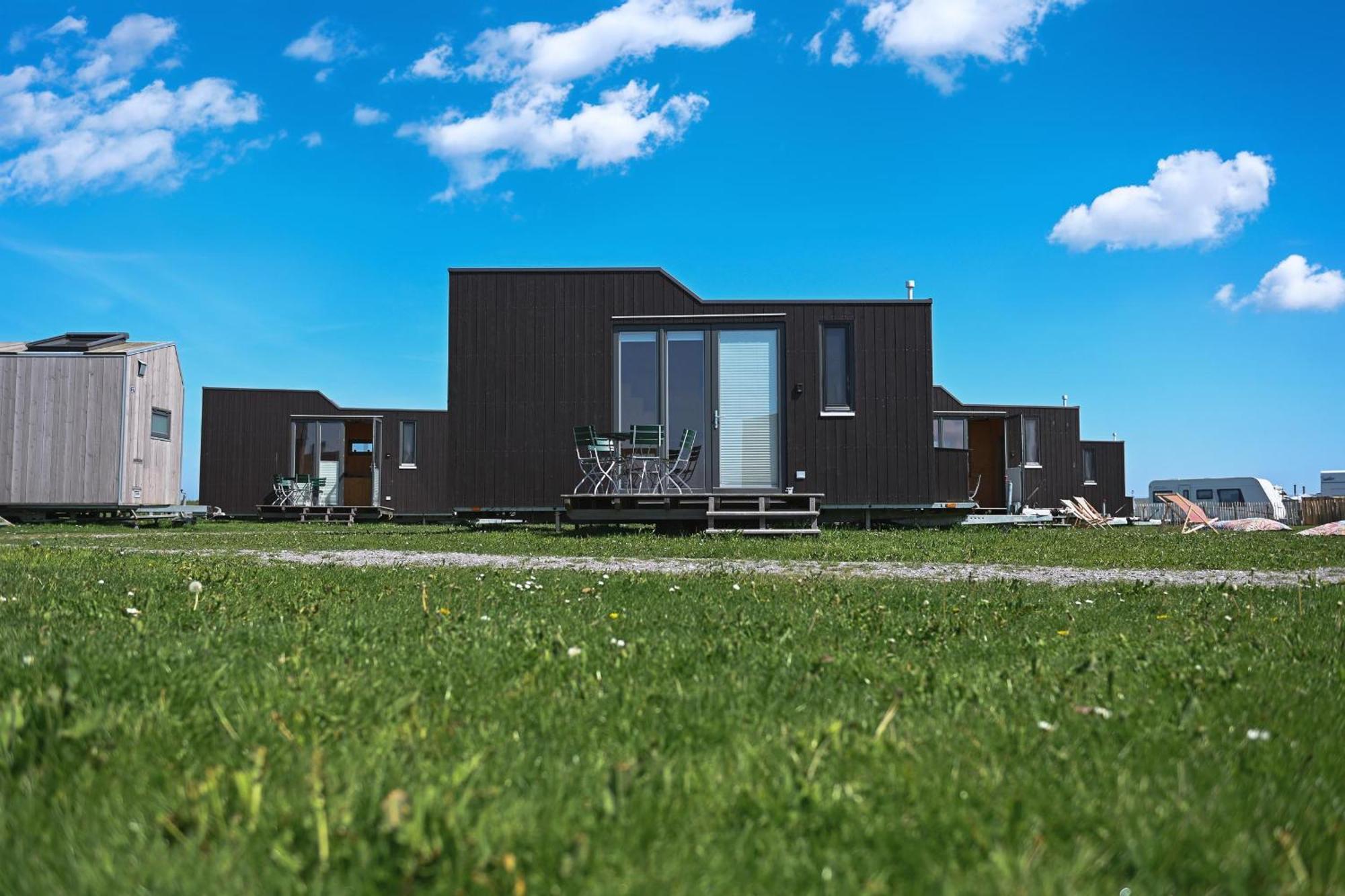 Tiny House Nature 12 Innenlage - Green Tiny Village Harlesiel คาโรลิเนนซีล ภายนอก รูปภาพ