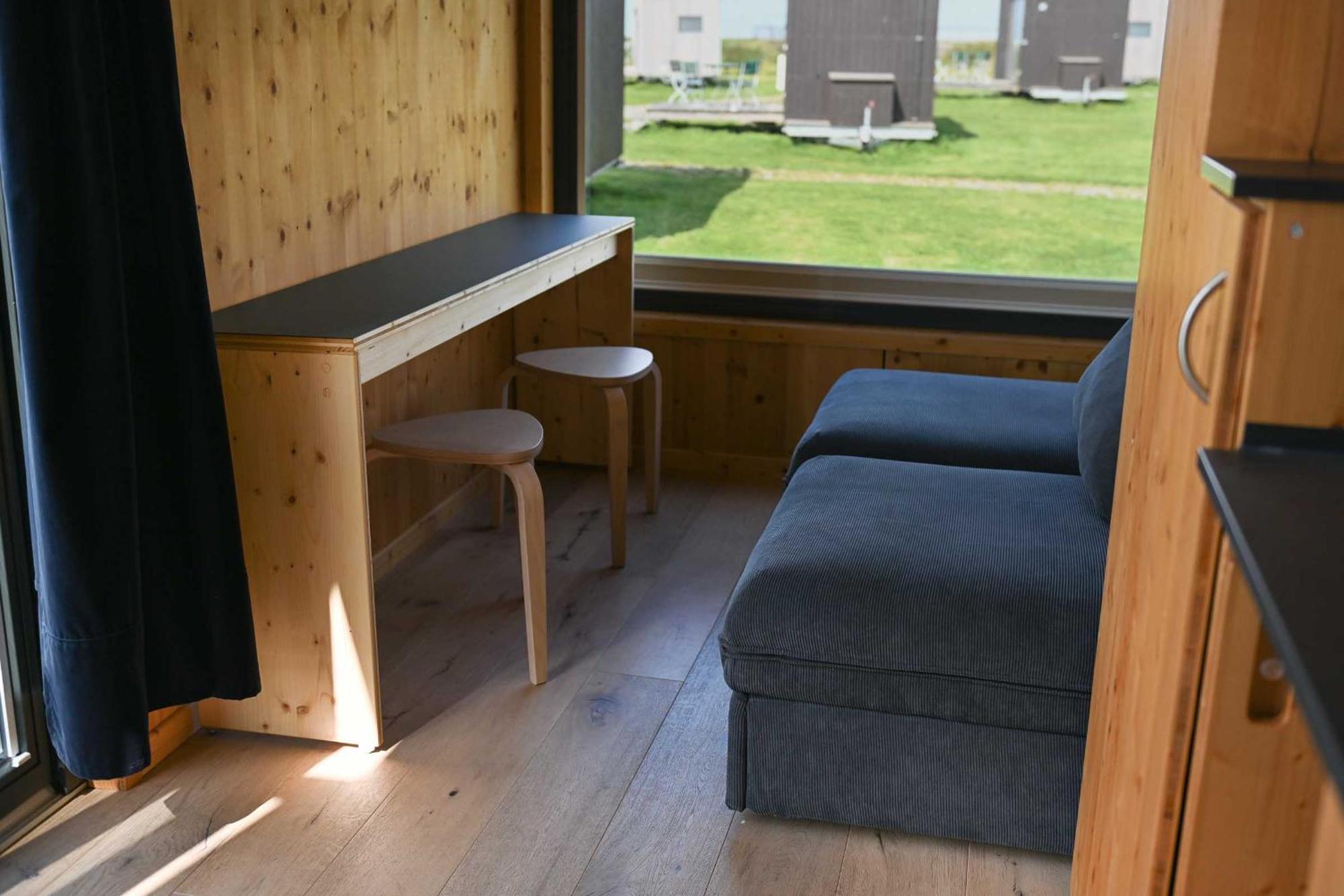 Tiny House Nature 12 Innenlage - Green Tiny Village Harlesiel คาโรลิเนนซีล ภายนอก รูปภาพ